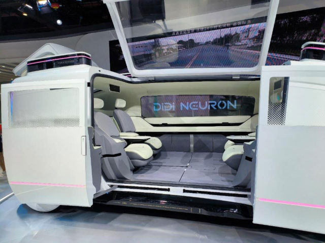 Didi Robotaxi Concept Has Interior Just For Passengers Dvn