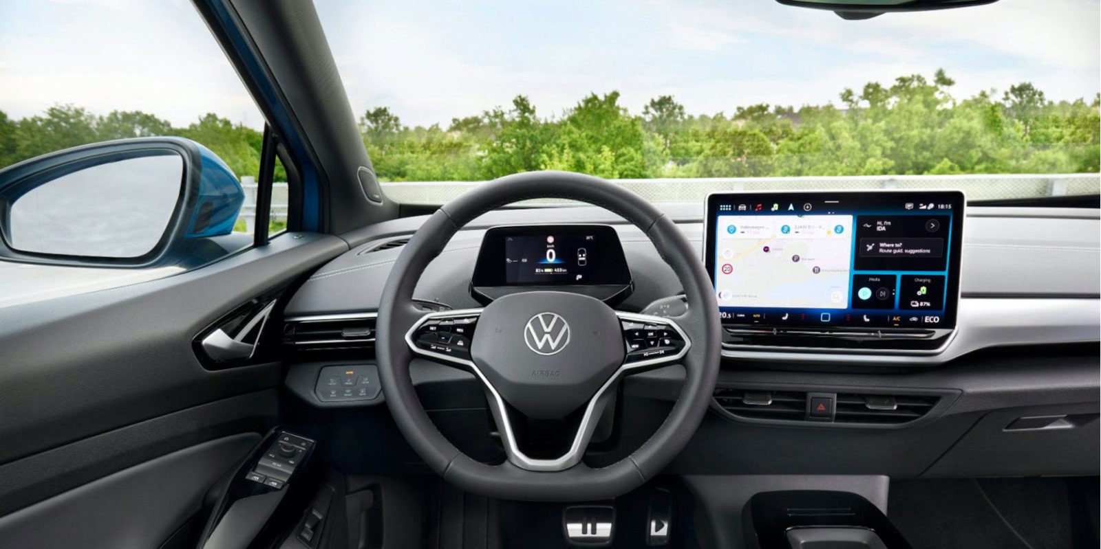 vw id 4 infotainment